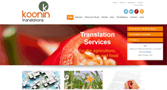 Desktop Screenshot of koonintranslations.com